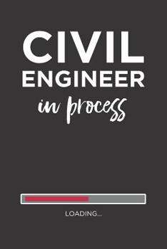 Paperback Civil Engineer composition notebook: Funny in process journal Blank Lined for engineering student future engineers college university graduate to writ Book