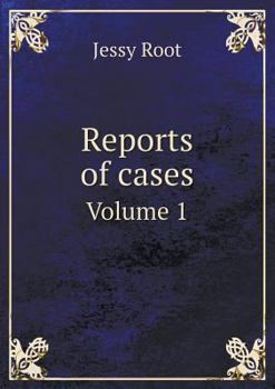 Paperback Reports of cases Volume 1 Book