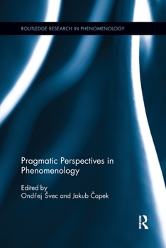 Paperback Pragmatic Perspectives in Phenomenology Book