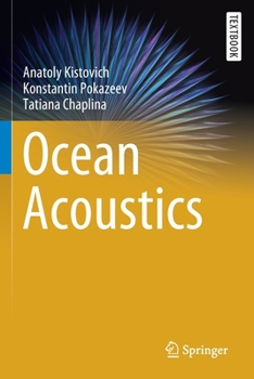 Paperback Ocean Acoustics Book