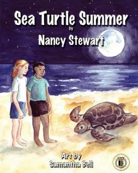 Paperback Sea Turtle Summer [Large Print] Book