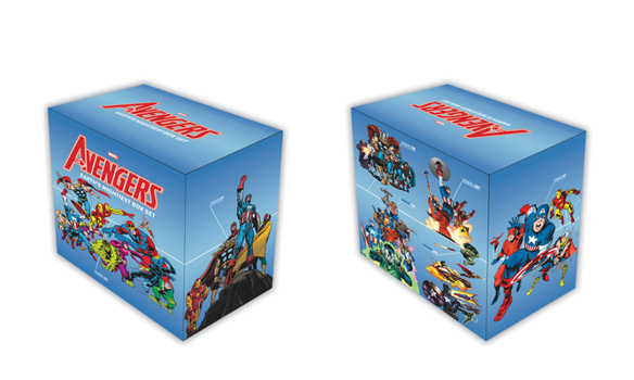 Hardcover Avengers: Earth's Mightiest Box Set Slipcase Book