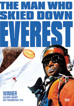 DVD The Man Who Skied Down Everest Book