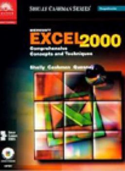 Paperback Microsoft Excel 2000: Comprehensive Concepts and Techniques Book