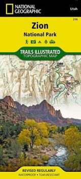 Zion National Park (National Geographic Trails Illustrated Map)