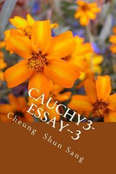 Paperback Cauchy3-essay--3: Think aloud Book