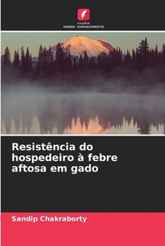 Paperback Resistência do hospedeiro à febre aftosa em gado [Portuguese] Book