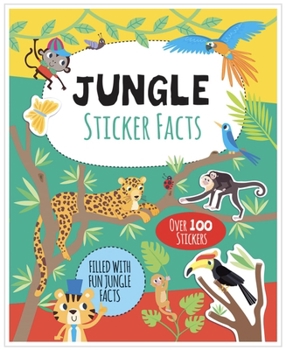 Paperback Jungle Sticker Facts Book