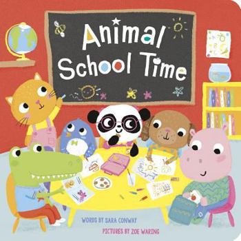 Board book Animal School Time Book