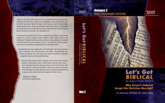 Paperback Let's Get Biblical!: Why doesn't Judaism Accept the Christian Messiah? Volume 2 Book