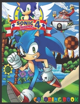 Paperback Sonic: Sonic Coloring Book With Exclusive Unofficial Images For All Fans Book