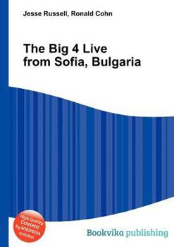 Paperback The Big 4 Live from Sofia, Bulgaria Book