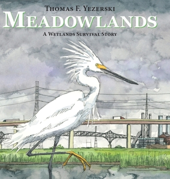 Hardcover Meadowlands: A Wetlands Survival Story Book