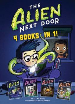 Hardcover The Alien Next Door: 4 Books in 1! Book