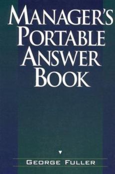 Paperback Manager's Portable Answer Book