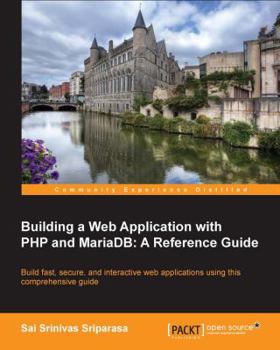 Paperback Building a Web Application with PHP and Mariadb Book