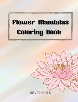 Paperback Flower Mandalas Coloring book