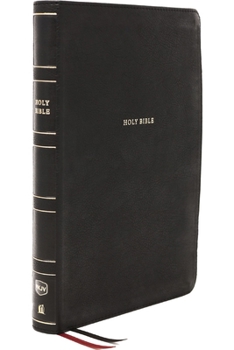 Imitation Leather Nkjv, Thinline Reference Bible, Leathersoft, Black, Thumb Indexed, Red Letter Edition, Comfort Print: Holy Bible, New King James Version Book