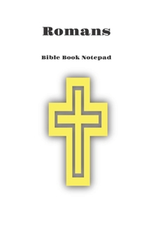 Paperback Bible Book Notepad Romans Book