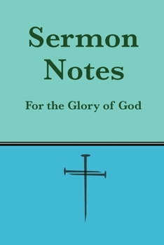 Paperback Sermon Notes Book