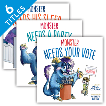 Library Binding Monster & Me (Set) Book