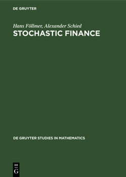 Hardcover Stochastic Finance Book