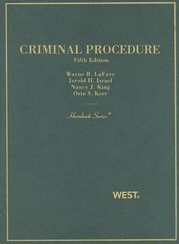 Hardcover Criminal Procedure (Hornbooks) Book