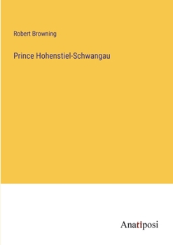 Paperback Prince Hohenstiel-Schwangau Book