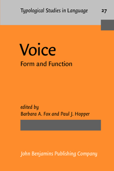 Paperback Voice: Form and Function Book
