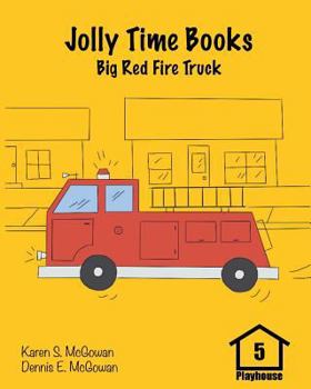 Paperback Jolly Time Books: Big Red Fire Truck Book