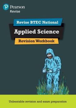 Paperback Pearson Revise Btec National Applied Science Revision Workbook - 2023 and 2024 Exams and Assessments Book