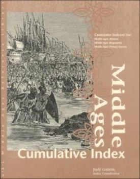 Paperback Middle Ages Reference Library Cumulative Index Book
