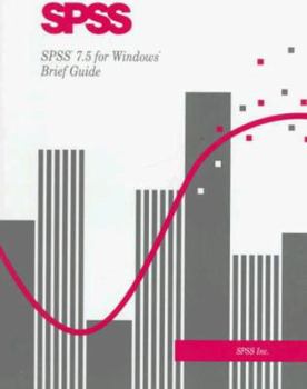 Paperback SPSS 7 5 for Windows Brief Guide Book