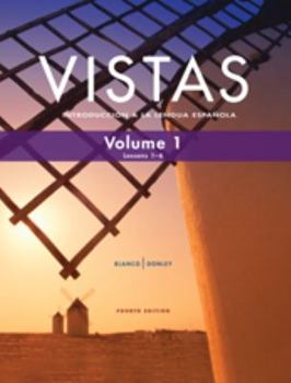 Paperback Vistas 4e Student Activities Manual V1 (1-6) Book