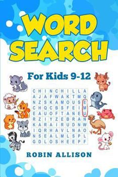 Paperback Word Search for Kids Ages 9-12: 40+ Fun Puzzles for Kids Book