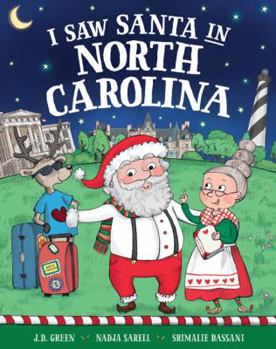 Hardcover I Saw Santa in North Carolina Book