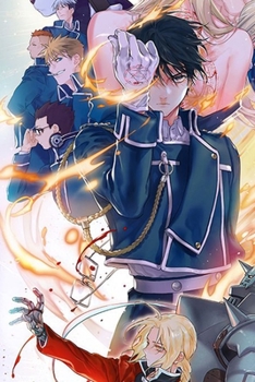 Journal: Fullmetal Alchemist Soft Glossy Cover Journal Lined Pages Book 6 x 9 Inches 110 Pages