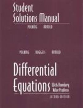 Printed Access Code Student's Solutions Manual for Differential Equations Book