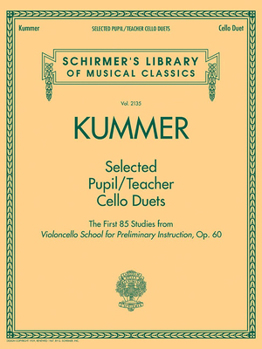 Paperback Selected Pupil/Teacher Cello Duets: Schirmer's Library of Musical Classics Vol. 2135 Book