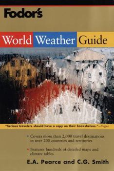 Paperback Fodor's World Weather Guide Book