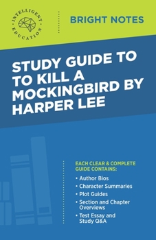 Paperback Study Guide to To Kill a Mockingbird by Harper Lee Book