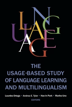 Paperback The Usage-based Study of Language Learning and Multilingualism Book