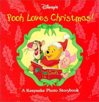 Hardcover Pooh Loves Christmas! Book