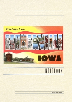 Paperback Vintage Lined Notebook Greetings from Estherville Book
