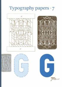 Paperback Typography Papers: Number 7 Book