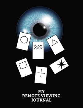 Paperback My Remote Viewing Journal: Journal to log for Psychic Development Remote Viewing classes - Lines and Boxes 148 pages 7.44" x 9.69" Black Cover Book