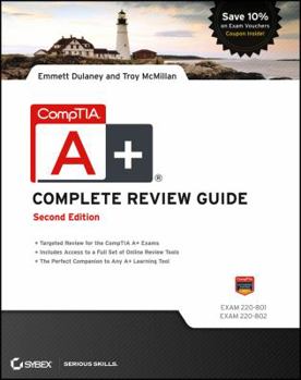 Paperback CompTIA A+ Complete Review Guide: Exams 220-801 and 220-802 Book