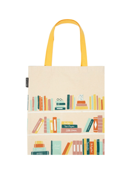 Gift Bookshelf Tote Bag Book