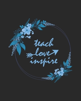 Paperback Tech Love Inspire: Teacher Appreciation Notebook Or Journal Book