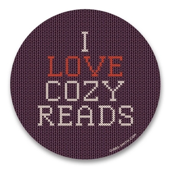 Misc. I Love Cozy Reads Sticker (Pack of 6) Book